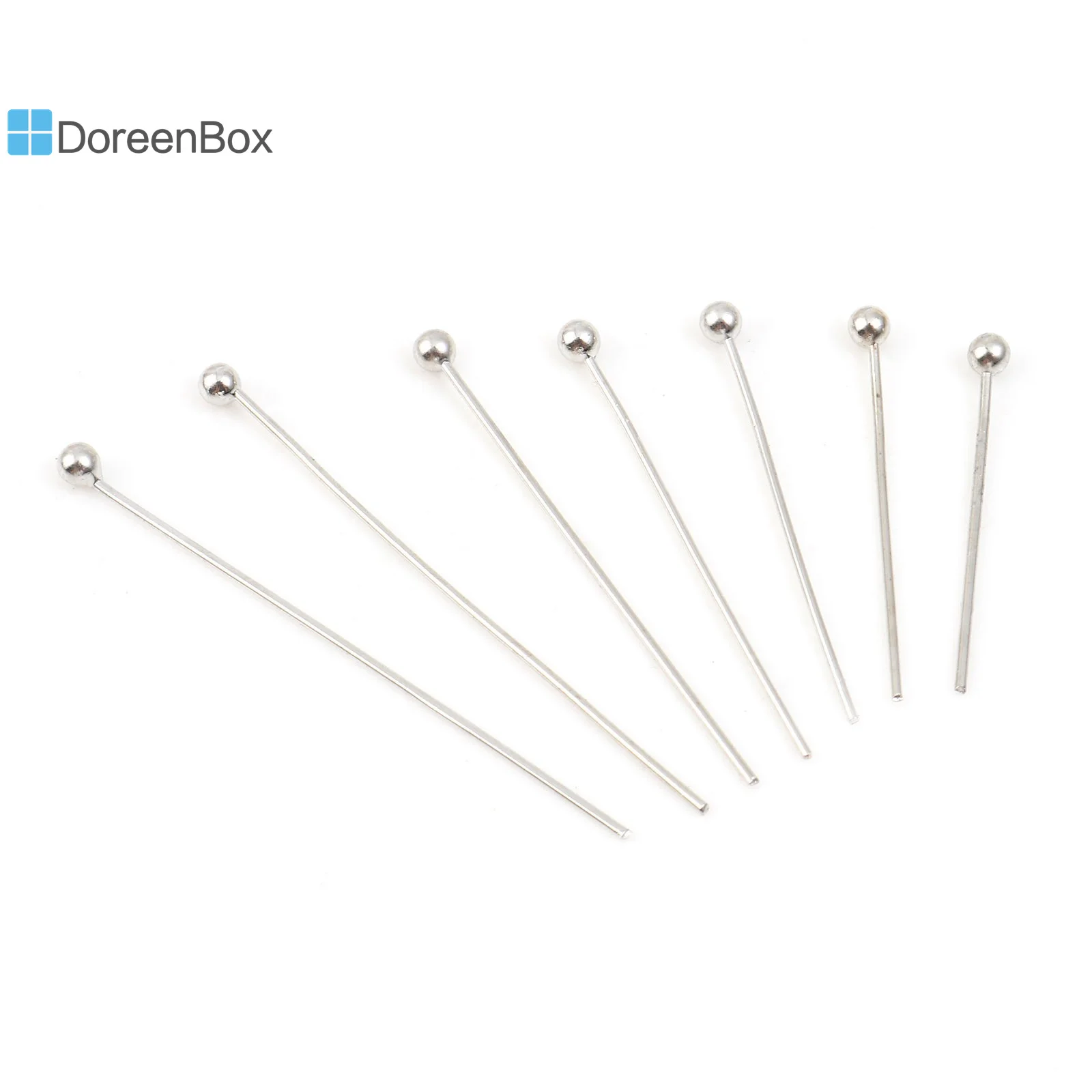 Safety Copper Ball Head Pins Length For Diy Jewelry Making - Temu