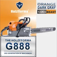 Farmertec 122cc Holzfforma®Orange Dark Gray G888 Power Head Without Bar and Chain Compatible With MS880 088 Chainsaw 1