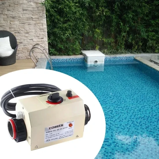 220V 3kw Swimming Pool Thermostat SPA Bath Portable Pool Heater Electric  Water Heater Thermostat Heater Pump Machine