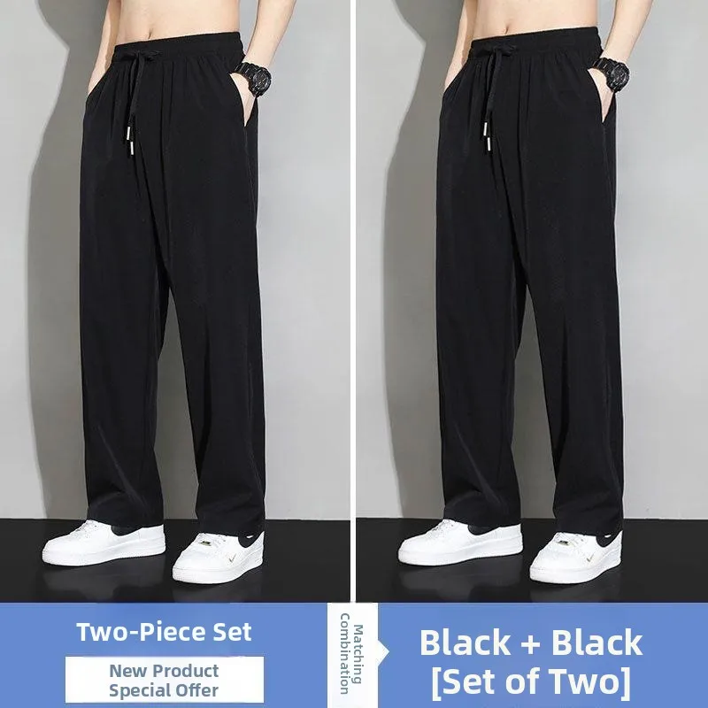 Black + black (two pieces)