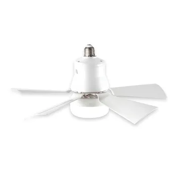리모컨 대형 선풍기 램프, LED 조명, 조도 조절 마운트 조명, 천장 팬, 침실 거실 장식, E27