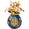 2024 Feng Shui Lily Vase Double Happiness Vase With Lilies Symbol Of Peace, Harmony And Tranquility w5471 1