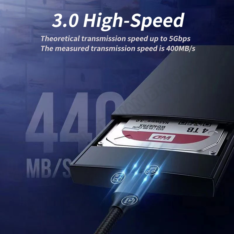 USB 3.0-마이크로 B 케이블 하드 디스크 5Gbps 데이터 전송 삼성 Toshiba WD Seagate HDD SSD 마이크로 B 케이블용 고속 충전기 코드