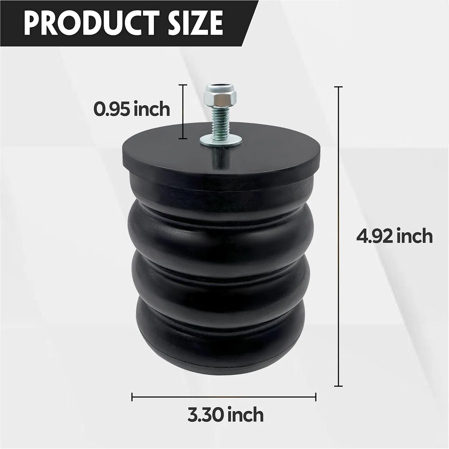 1/2pcs SSF-106-47 Front Air Helper Spring for Ford E-150|E-250, Ford E-350|E-450, Mercedes-Benz Sprinter 2500|3500 2