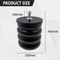 1/2pcs SSF-106-47 Front Air Helper Spring for Ford E-150|E-250, Ford E-350|E-450, Mercedes-Benz Sprinter 2500|3500 2
