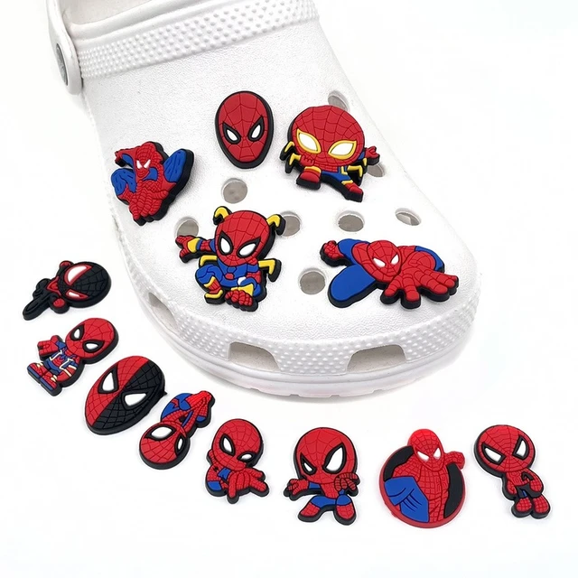 2pc Spider-Man Croc Charms