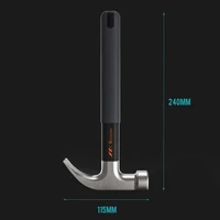 JIMIHOME Claw Hammer Household Woodworking Hammer Multi-Function Hammer Non-Slip Pulling Nail Tools 2