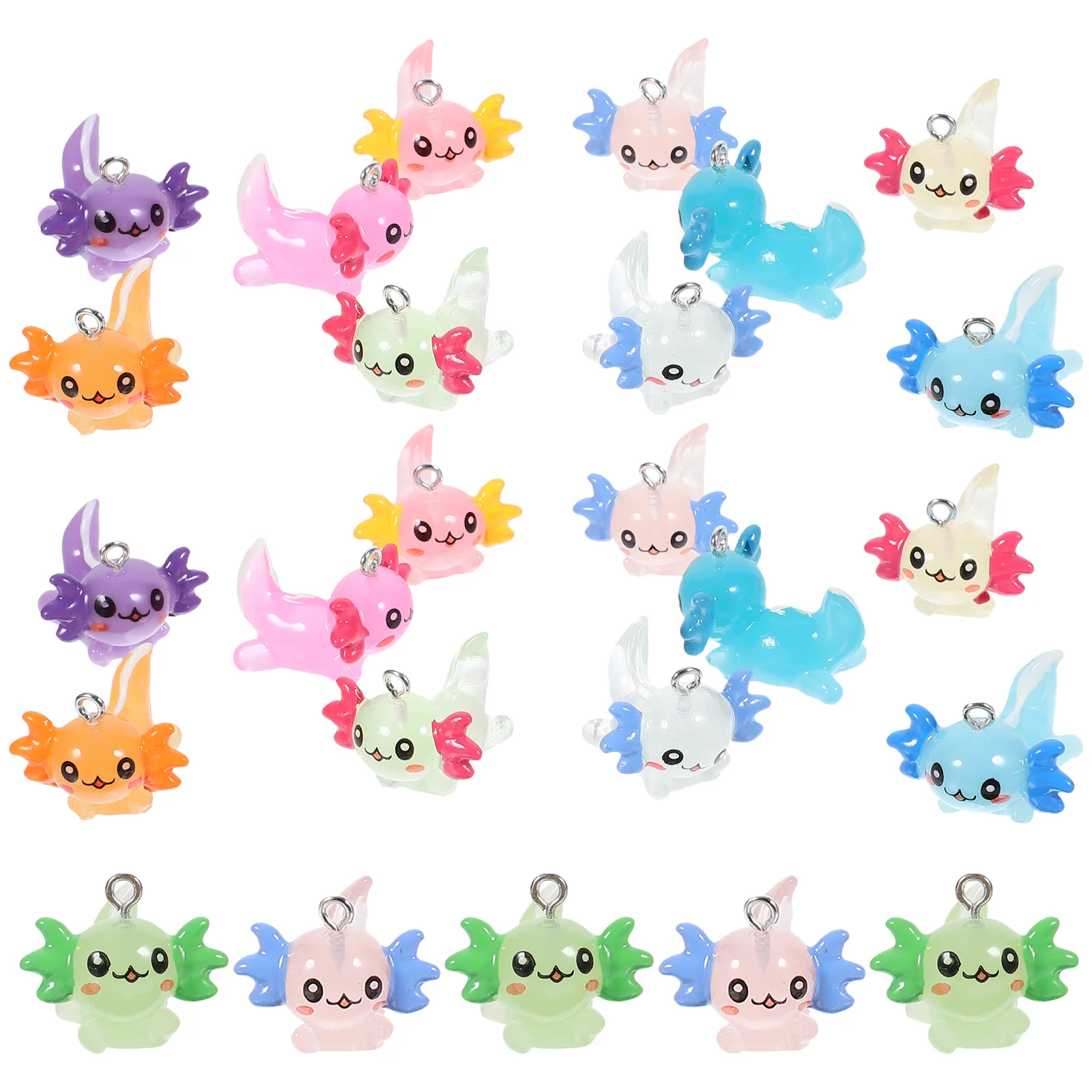 

30 шт., светящиеся подвески для сережек