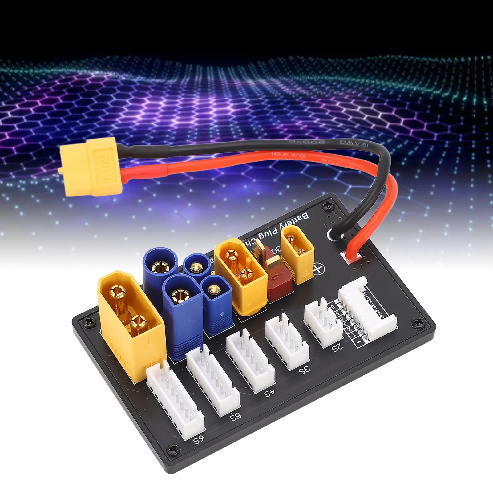 Carte de charge parallèle XT90 XT30 EC3 EC5 T XT60 pour chargeur LiPo 6S avec câbles et connecteurs