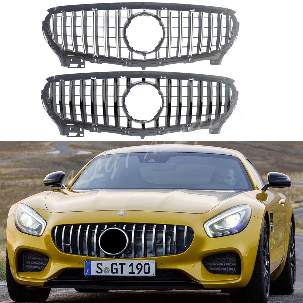 

Решетки переднего бампера для Mercedes-Benz W190 C190 AMG GT GTS GT40 GT50 GT53 GT63 2 Door 2015 2016