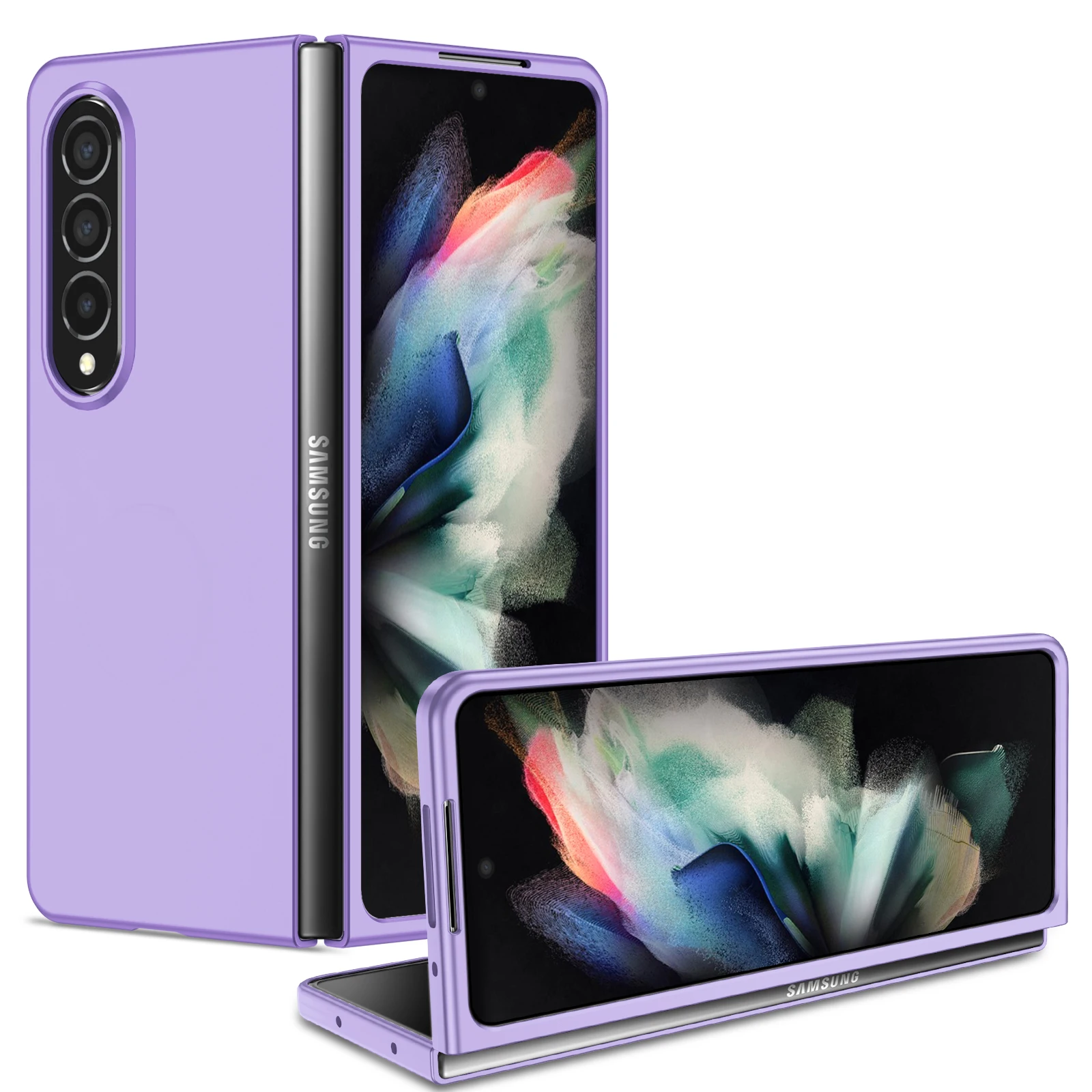 Custodia Protettiva Sottile Per Pc Alla Moda Per Samsung Galaxy Z Fold4 Fold2 Fold2 Fold 3 4 2 Fold5 Fold2 Accessori Per Telefoni Cellulari Cover
