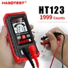 HT123 Mini Digital Multimeter AC DC Voltage 600V Smart Multimetro Auto Range Meter NCV Ohm Test Profesional Electrician Tester 1