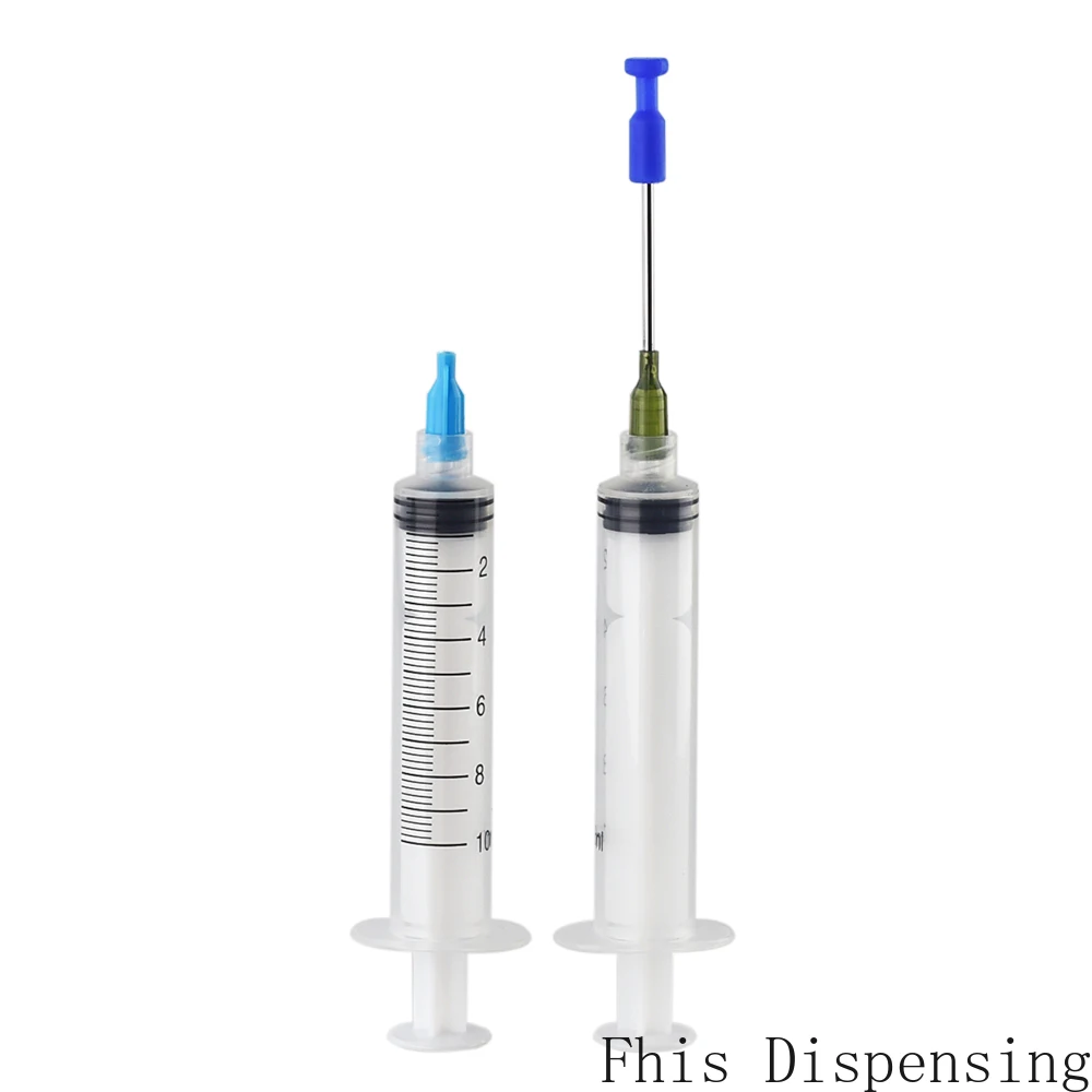 

10ml/10cc Syringe and 14G 1.5 Inch Blunt Tip Needle and Needle Cap Great for Refilling E-Juice E-Liquids Pack of 10