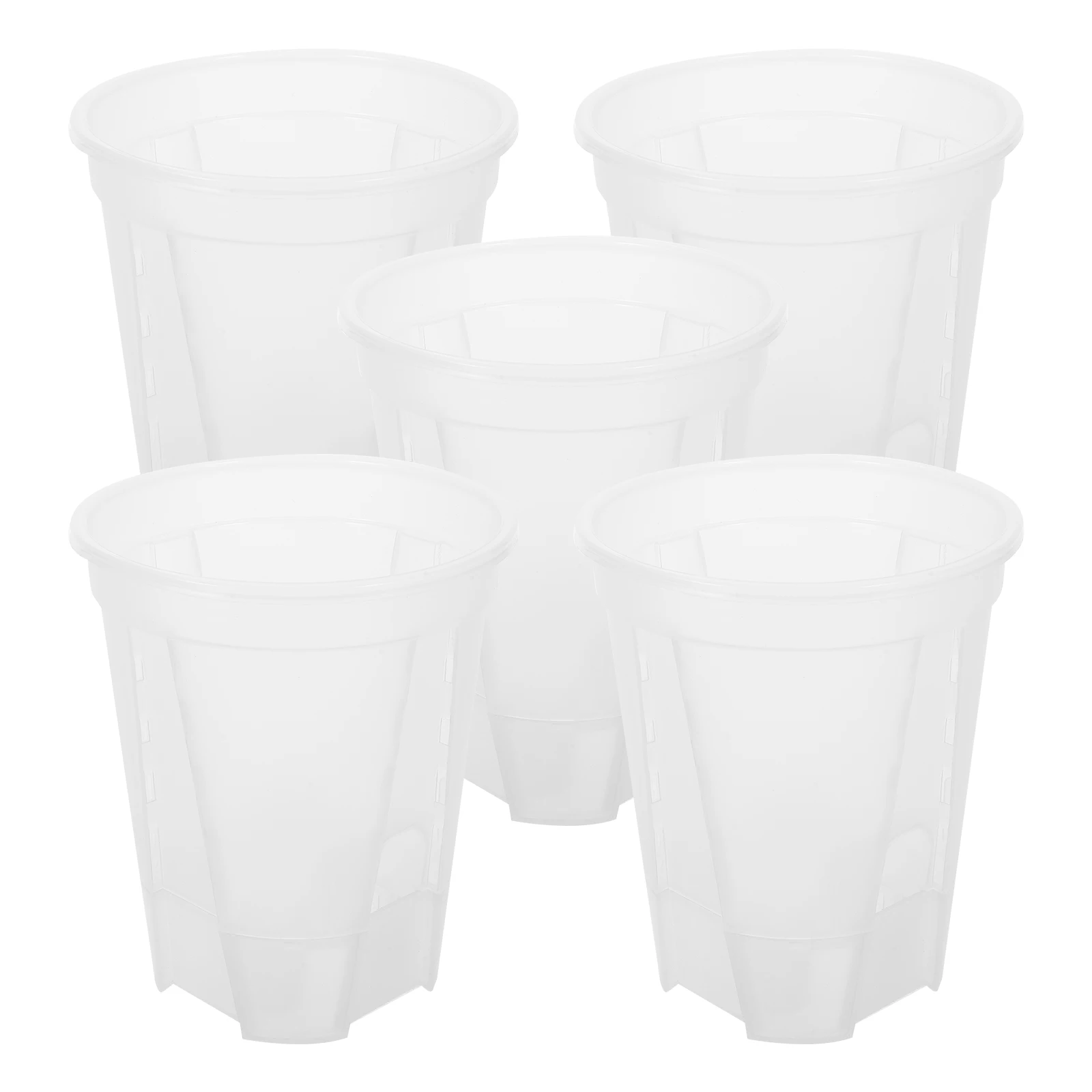 5Pcs Self Watering Flower Pot flower pot hydroponic flower pot plant pot For Indoor Plants Automatic Water-absorbing Flower Pot Orchid Pot Self Watering Plant Container