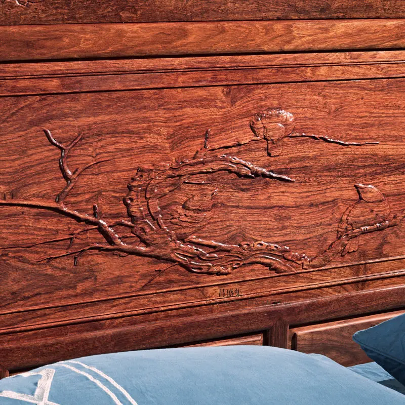 Testiera per letto matrimoniale in legno moderno - immagine 4