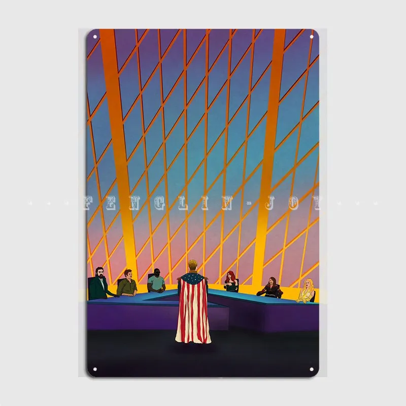 

The Boys Metal Plaque Poster Wall Pub Mural Create Wall Plaque Tin Sign Posters