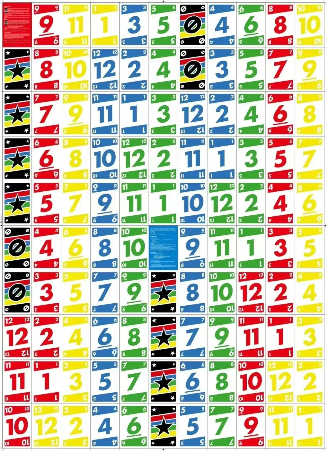 UNO Phase 10 Kartenspiel, Fun High Fun Multiplayer Toy Designs Paying Board Game Card Family Party Toy 2