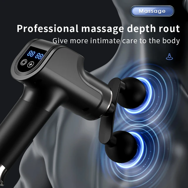 Massage Gun Deep Tissue Percussion Massager Muscle  Electric Massager  Muscle Pains - Fascia Gun - Aliexpress