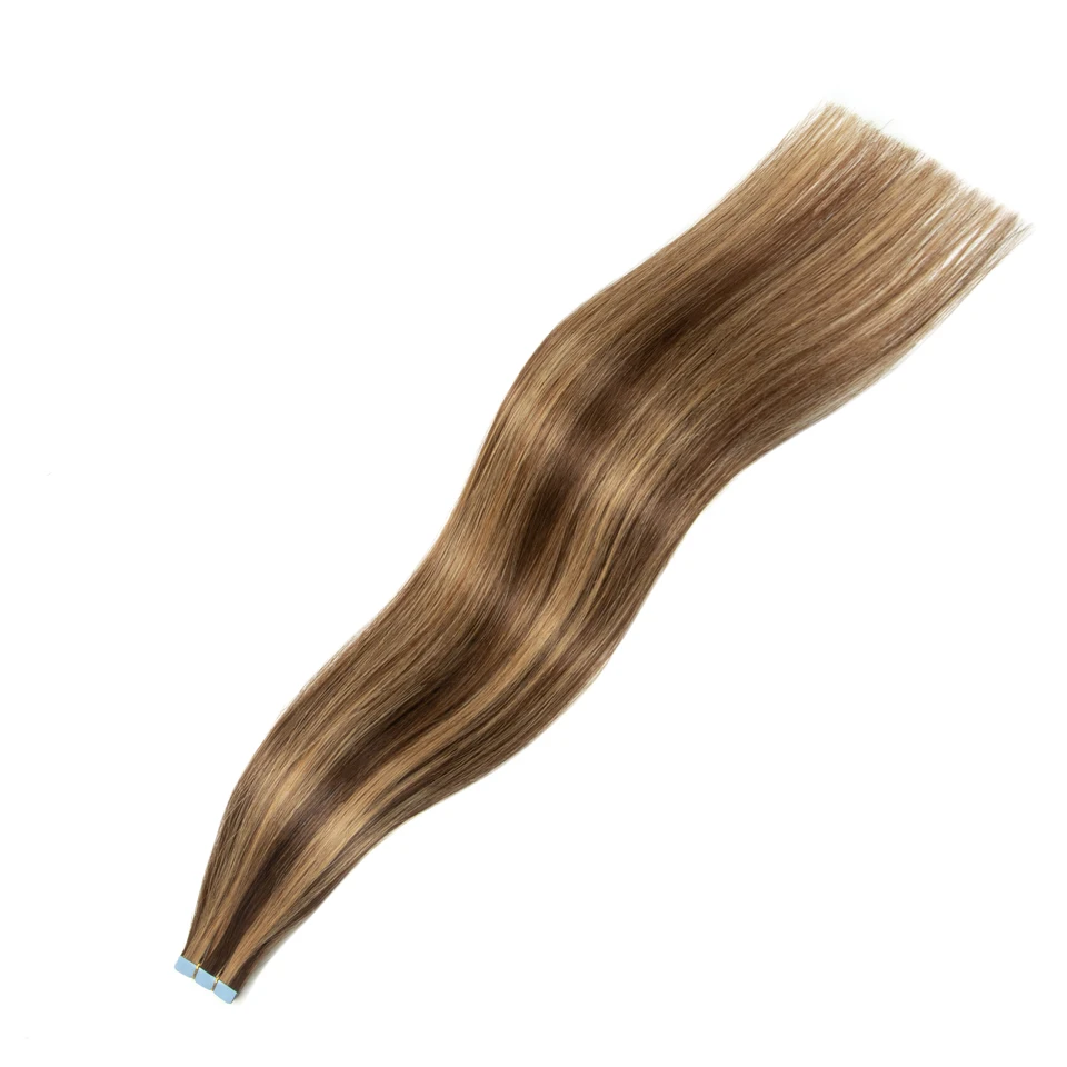 Natural Mini Tape Hair Extensions for Volume and Length