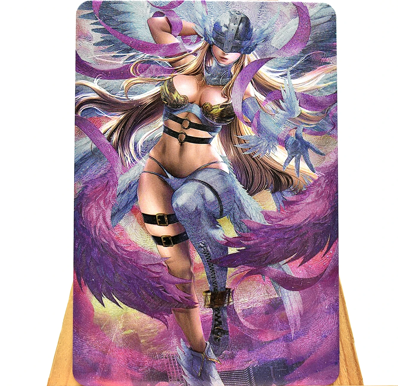 

4 штуки/набор, цифровая игра монстр, Angewomon Kawaii, сексуальная девушка, Классическая коллекционная игрушка, карточка