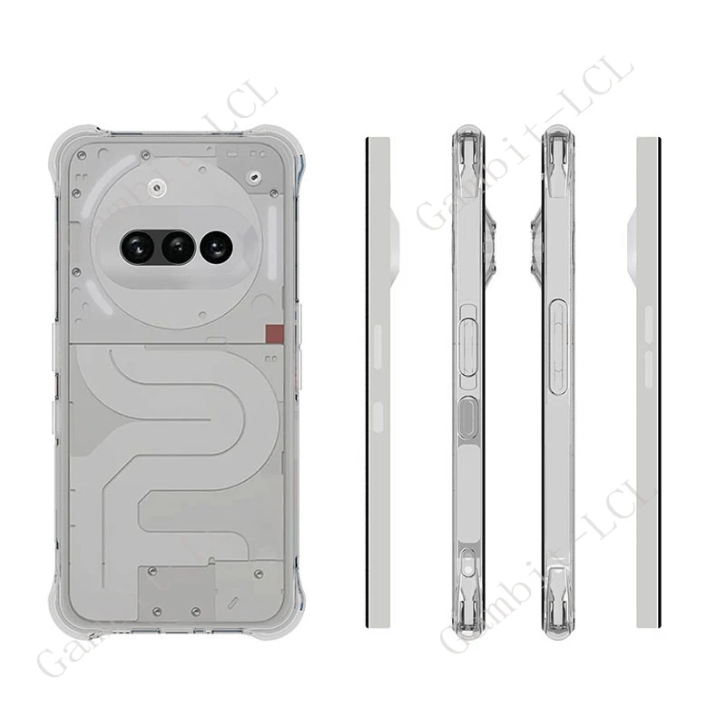 Shockproof Anti-Falling Soft TPU Back Cover Case