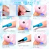 MEET ACROSS 7pcs Glitter Gel Nail Polish Set Nude Pink Reflective Soak Off UV Gel Kit Varnish Nail Supplies Manicure DIY Design 6