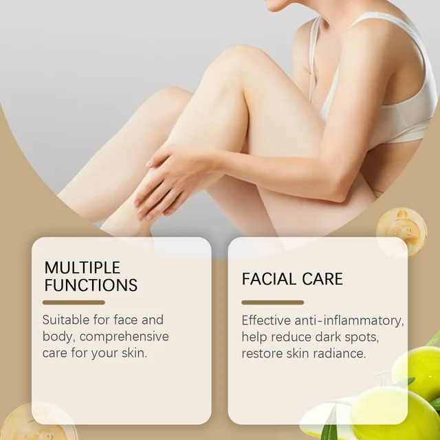 Shea Butter Moisturizer Body Cream Soothe Dry Skin Deep Hydration Fade Fine Lines Increase Elasticity Repair Barrier Body Lotion 4