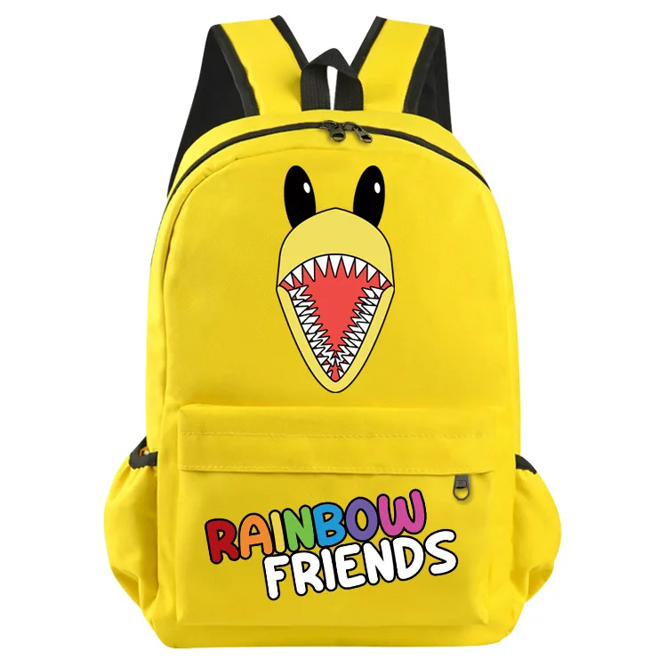 Rainbow Friends Backpack Blue,pink,orange,red and yellow choose your  favorite