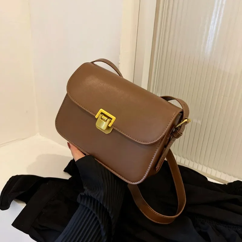 

Retro Shoulder Bags for Women 2023 New Designer Bag Luxury Crossbody Bag Samll Square Messenger Bag Quality Mini Briefcase
