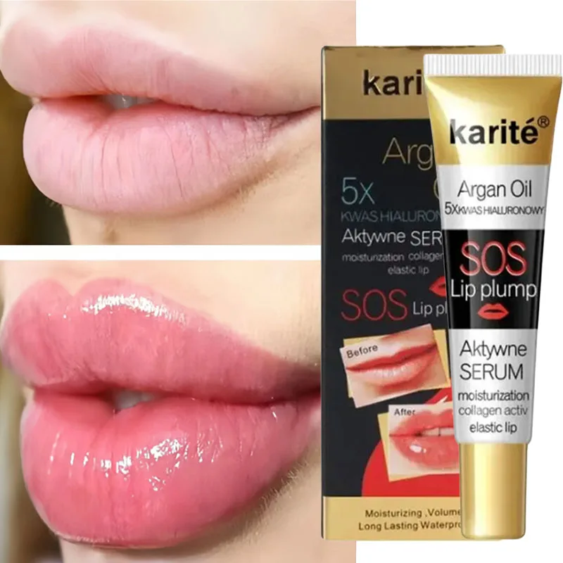 Instant Lip Enhancer Plumper Oil Extreme Volumising Lip Gloss Serum Nourish Anti-Wrinkle Sexy Lip Moisturizing Care Cosmetics