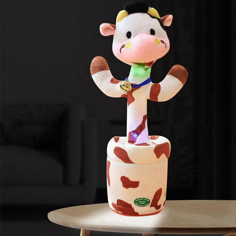 Kids Dancing Talking Animals doll Interactive Talking Sunny Animal Electronic Plush Toy Home Decoration for Children Xmas Gifts