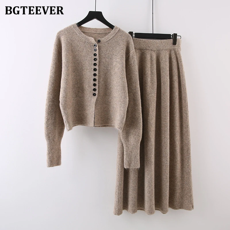 bgteever-conjunto-de-2-piezas-de-sueter-para-mujer-de-una-sola-botonadura-cardigans-faldas-acampanadas-conjunto-de-punto-para-otono-e-invierno