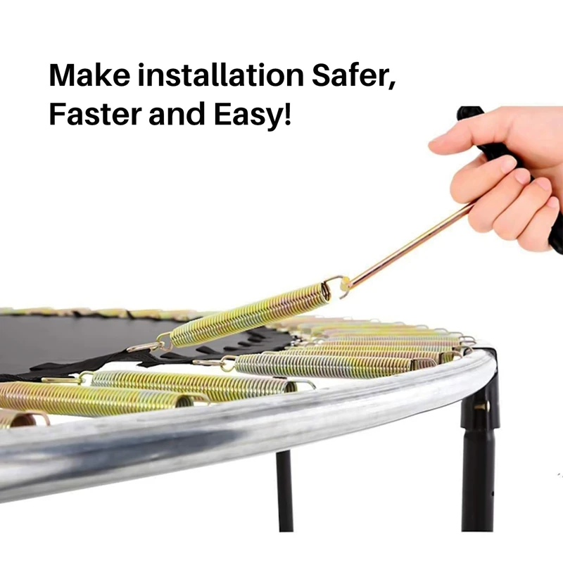 Trampoline Spring Pull Tool T-Hook Spring Puller Tool To Pull A Trampoline Spring 4