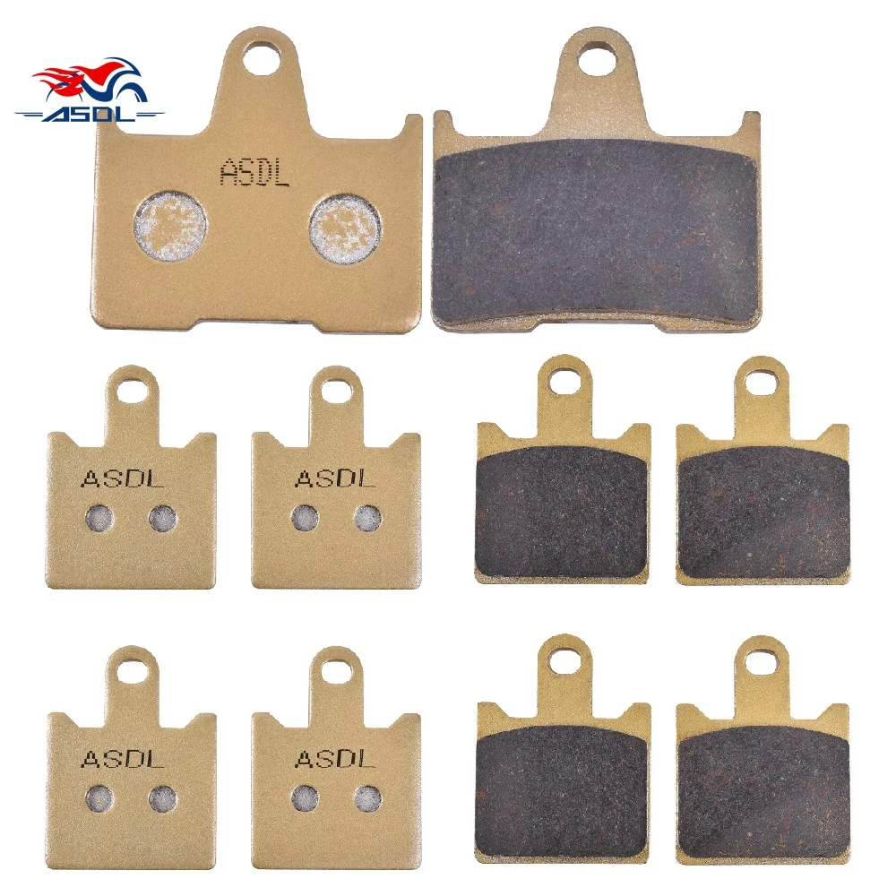 Передние и задние тормозные колодки для мотоцикла, набор дисков для KAWASAKI GTR1400Z GTR 1400 GTR1400 ZG 1400 ZG1400A A8F A9F fcc CBF CDF 2008-13