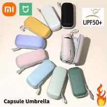 Xiaomi Ultra Compact Mini Umbrella Paraguas Portable Pocket Sun Rain Dual Use Lightweight Travel Umbrella For WomenMen