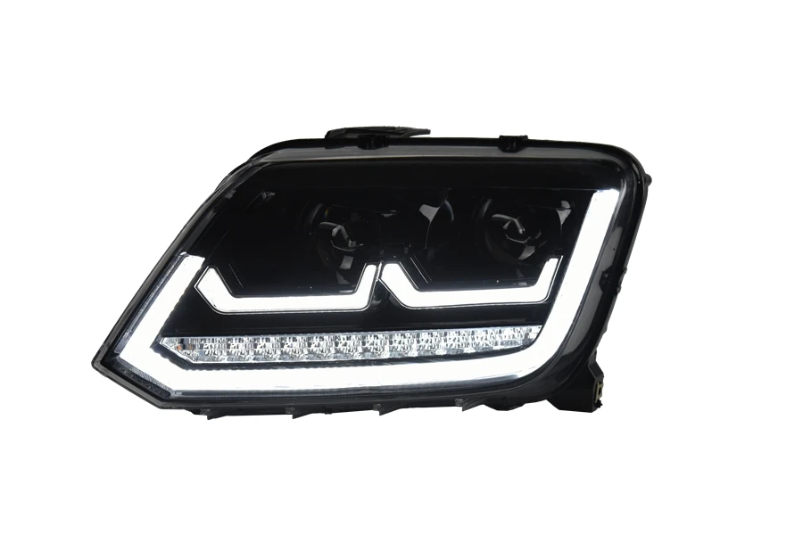 헤드 라이트 VW AMAROK 2010 2022 헤드 램프 자동차 액세서리 안개 조명 Day Running Light DRL