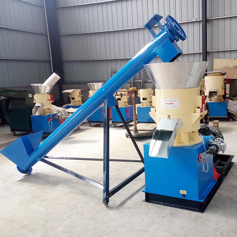 Mini 7.5 Kw 450 500 Kg Bruciatore A Legna Compresso Compressore Chip Pelletizzatore Pellet Compattatore Macchina