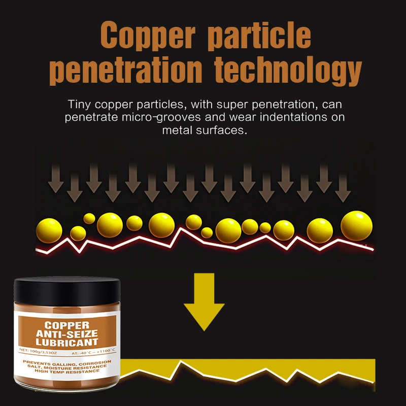 Anti Seize Lubricant Copper High-Temperature Assembly Compound Protection Release Agent Screw