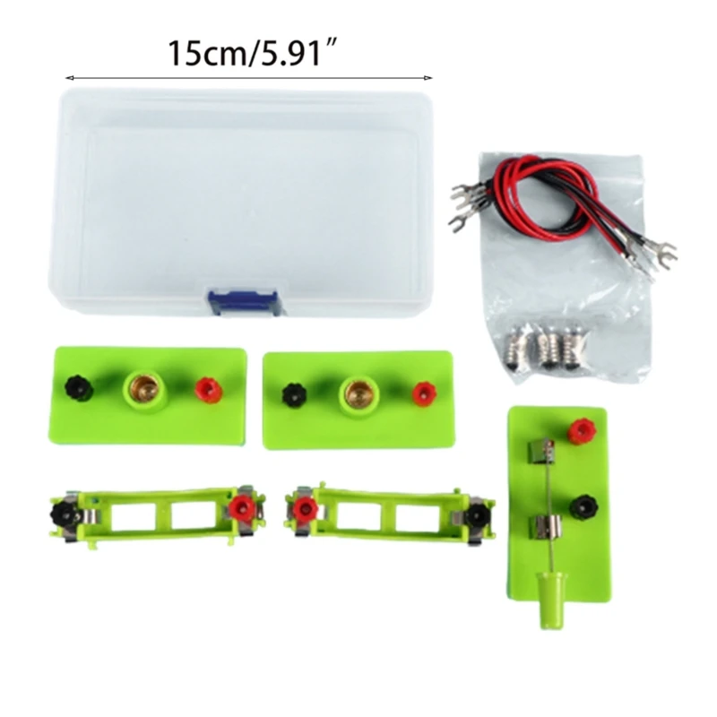 

Набор для обучения схеме, базовые принципы открытия электричества для изучения науки, параллельный магнетизм для ребенка, младшей школы