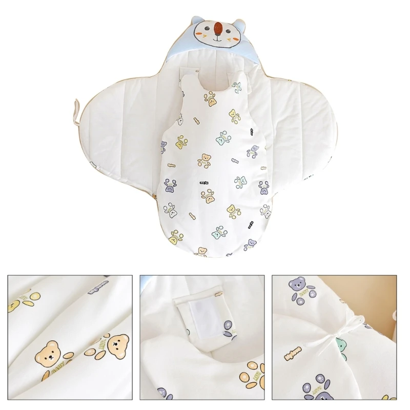 

77HD Newborns Swaddles Blanket Infant Baby Wrap Quilts for Boy Girls Soft Warm Bedding Stuff Sleeping Bag Great Shower Gift