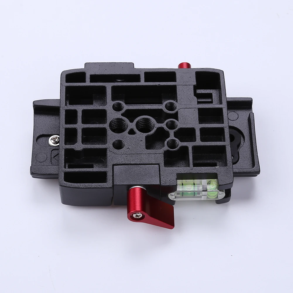 Quick Release Plate for Manftu 577 501 500AH 701HDV Tripod Mounting Plate Aluminium Alloy Camera Tripod Kit 19045-PAA-A01 camera tripod plate camera base plate camera mount plate