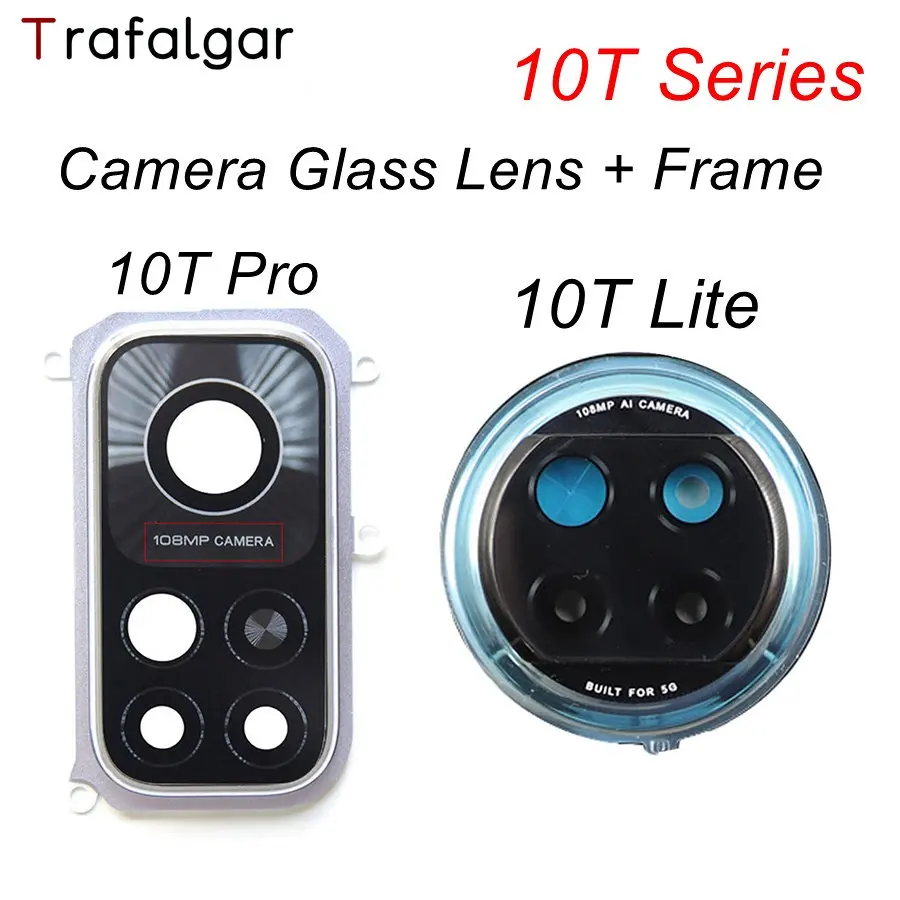Trafalgar Rear Back Camera Glass For Xiaomi Mi 10T Pro 10T Lite