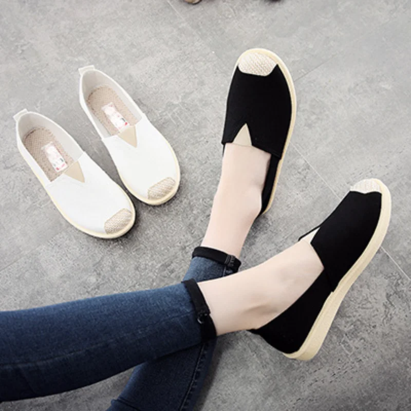 

Women's Canvas Shoes Breathable Men's Casual Shoes Slip-on Hemp Shoes Graffiti Straw Women's Shoes Flat Shoes 2023 Summer Style