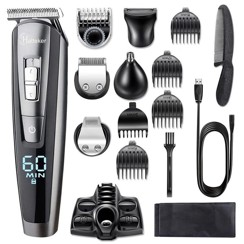Professional All One Hair Trimmer For Men Beard Grooming Kit Hair Clipper Elelctric Rechargeable For Facial Body Groomer - Hair Trimmers - AliExpress