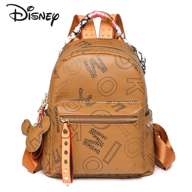 

Disney 2024 New Women's Backpack Fashion High Quality Printed Backpack Advanced and Versatile Multifunctional Storage Backpack