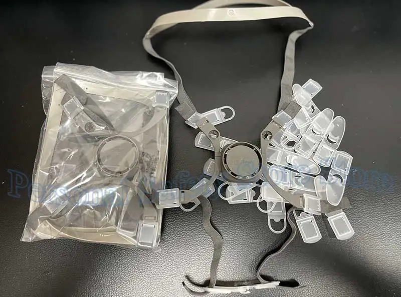 Neue 6281 Kopf Gürtel Streifen Set Für 6200 Staub Maske Halbe Gesicht Gas Atemschutz Ersetzen Zubehör Für 3 m 6200 arbeit Sicherheit – Detail 5