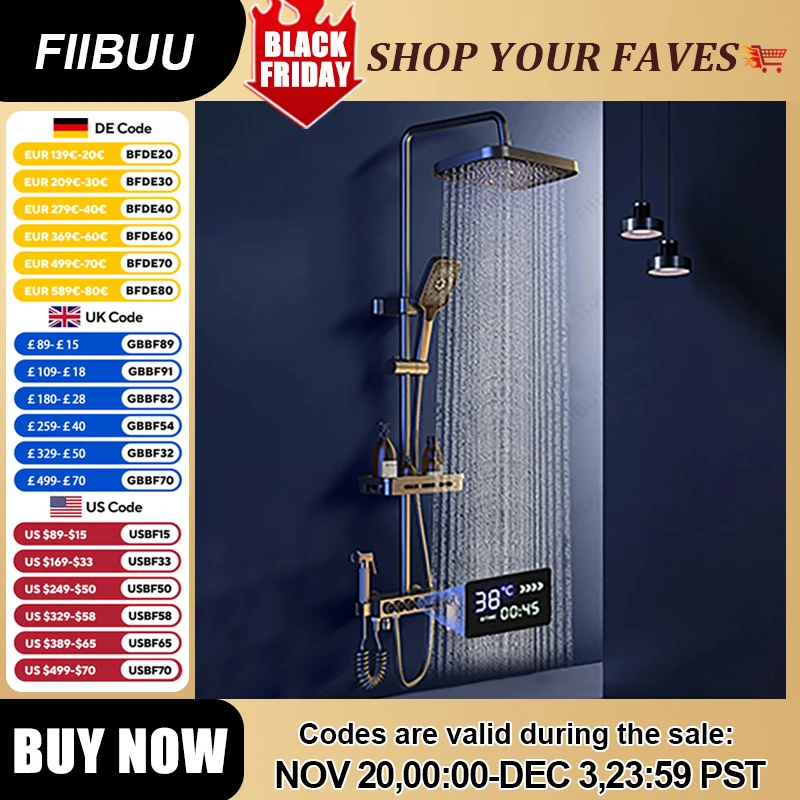 ความสูงปรับชุดฝักบัว Multi-โหมดมือถือสเปรย์ฝักบัวอาบน้ําแรงดันสูงหัวฉีด Rain Shower ระบบอุปกรณ์ห้องน้ํา 1