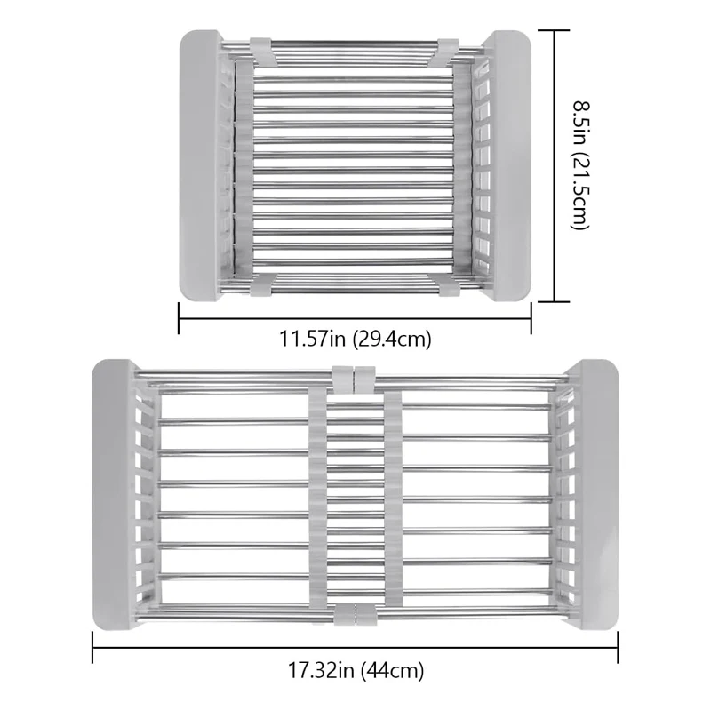 Adjustable Stainless Drain Basket 6