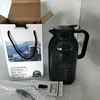 Car Hot Kettle 1300ML Water Boiling Cup 12V/24V Temperature Control LCD Display 304 Stainless Steel for Vehicle Travel Coffee 6