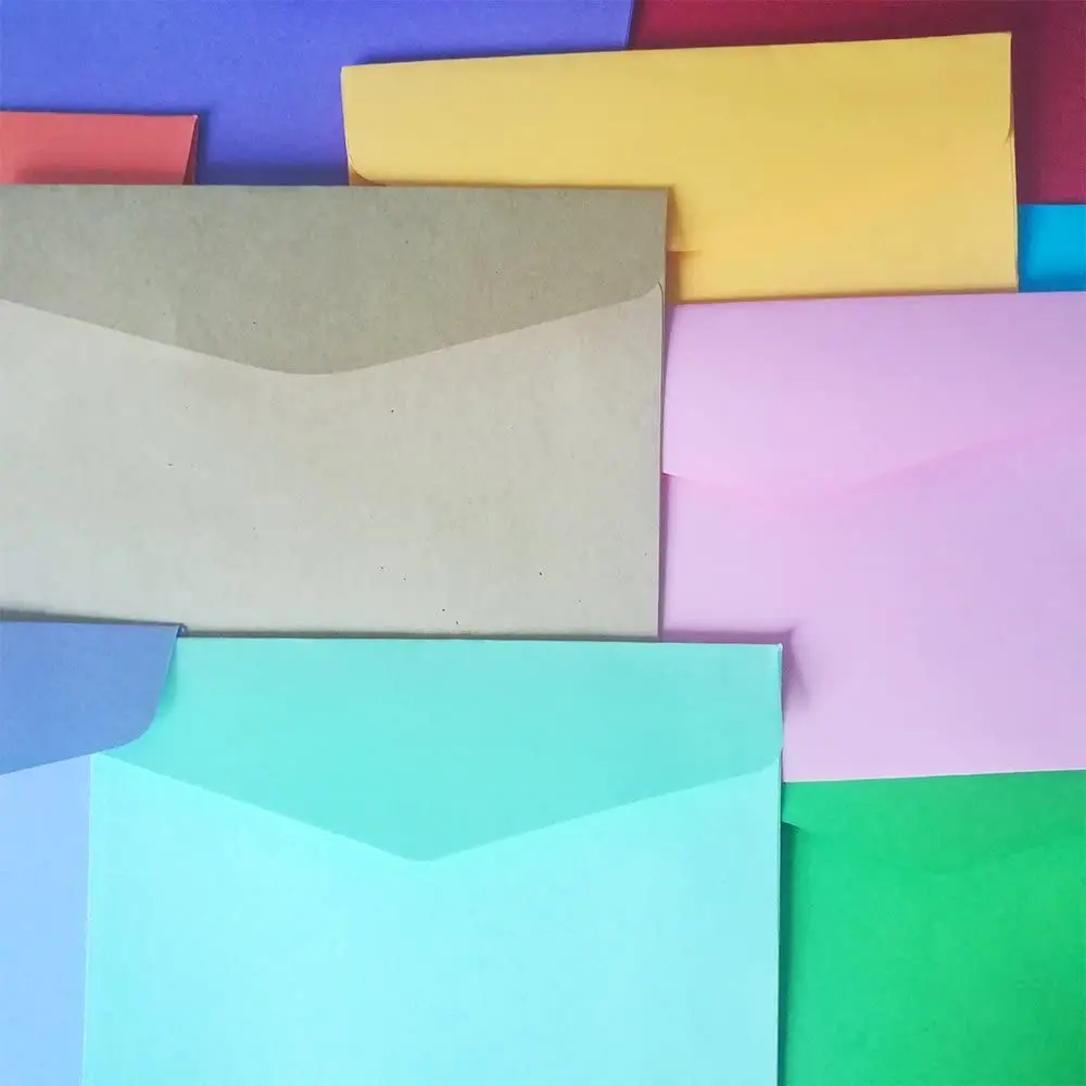Рисунок 5 - 100 Pcs Mini Envelopes 10 Colors Gift Card Envelopes